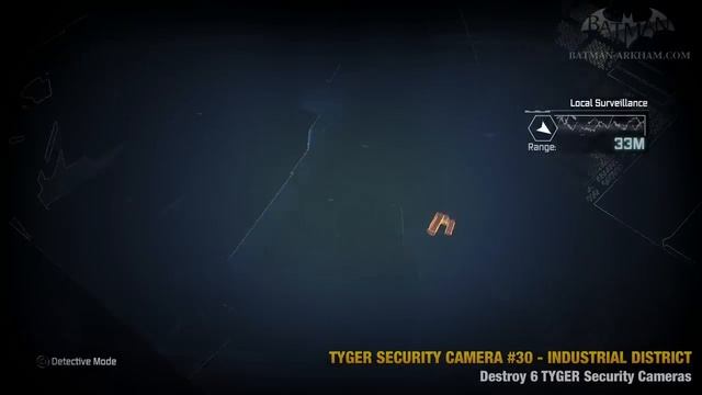 Batman: Arkham City - TYGER Security Cameras - Industrial District