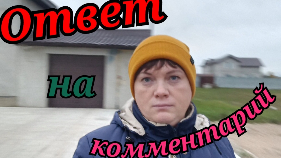 Влог.Ответ на комментарий.Псковская жизнь