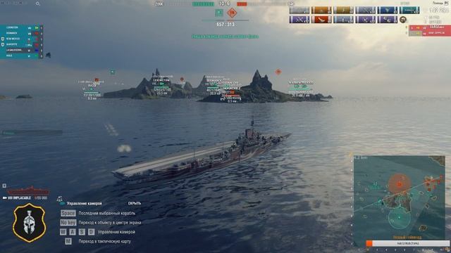 World Of Warships Летаю на Авике Британии смотреть онлайн