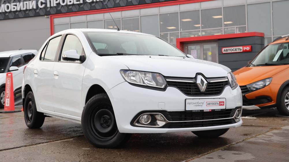 Renault Logan БЕЛЫЙ смотреть онлайн