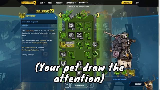 Borderlands 3 FL4K Build! BEST FL4K Build/Skill Tree Class (Easy Damage!) смотреть онлайн