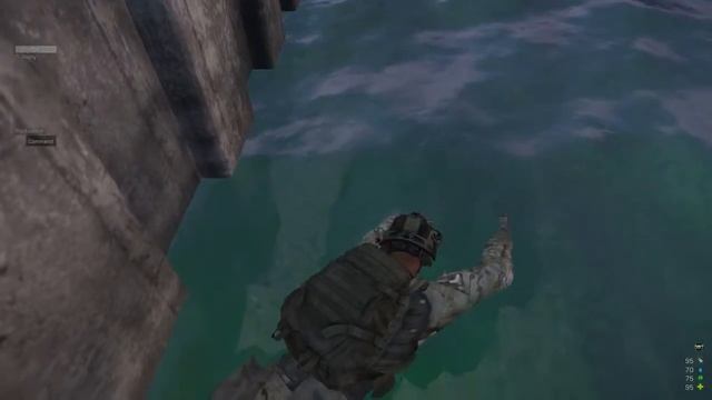 Arma 3 (Stretched Neck while Swimming Glitch) смотреть онлайн
