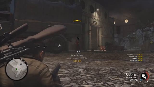 Night Time is When The Shadow Comes Out In SNIPER ELITE 4 Part 4 смотреть онлайн