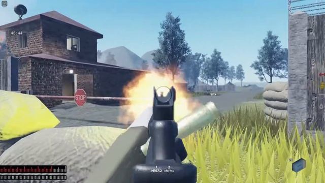 Zone of alienation roblox New gun M16A2 смотреть онлайн
