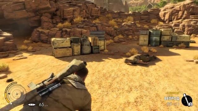 Sniper Elite 3 прохождение ч.1 тобрук смотреть онлайн