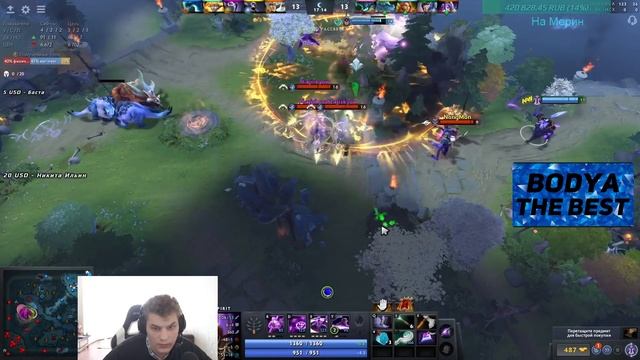 ☢️ АЙСБЕРГ И ЭПИЛЕПТИК В ОДНОЙ КОМАНДЕ! ТРЕНИРУЕТ ВОИД СПИРИТА В ПАБЛИКЕ! ICEBERG DOTA 2 смотреть онлайн