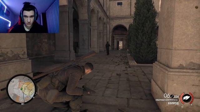 МОНАСТЫРЬ АБРУНЦА Sniper Elite 4 #5 смотреть онлайн