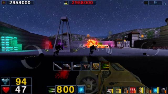 Serious Sam The Second Encounter - Nach Der Untoten 2 Verruckt (custom map) - Playthrough смотреть онлайн
