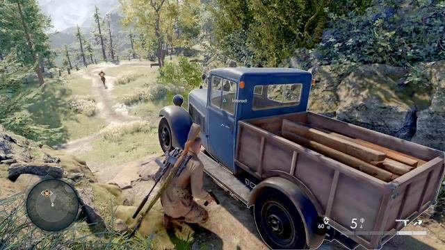Sniper Elite 5 Kill Hitler with a truck смотреть онлайн