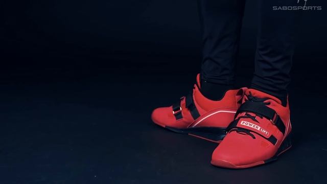 SABOSPORTS Lifting Shoes Powerlift Classic Red