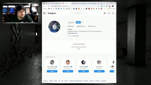TWITCH streamer SUSPENDED by STALKER'S sock accounts! смотреть онлайн