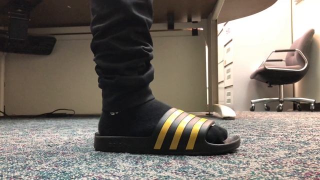 Adidas Adilette Aqua EG1758 | On Feet and unpacking/unboxing | Azo Edition смотреть онлайн