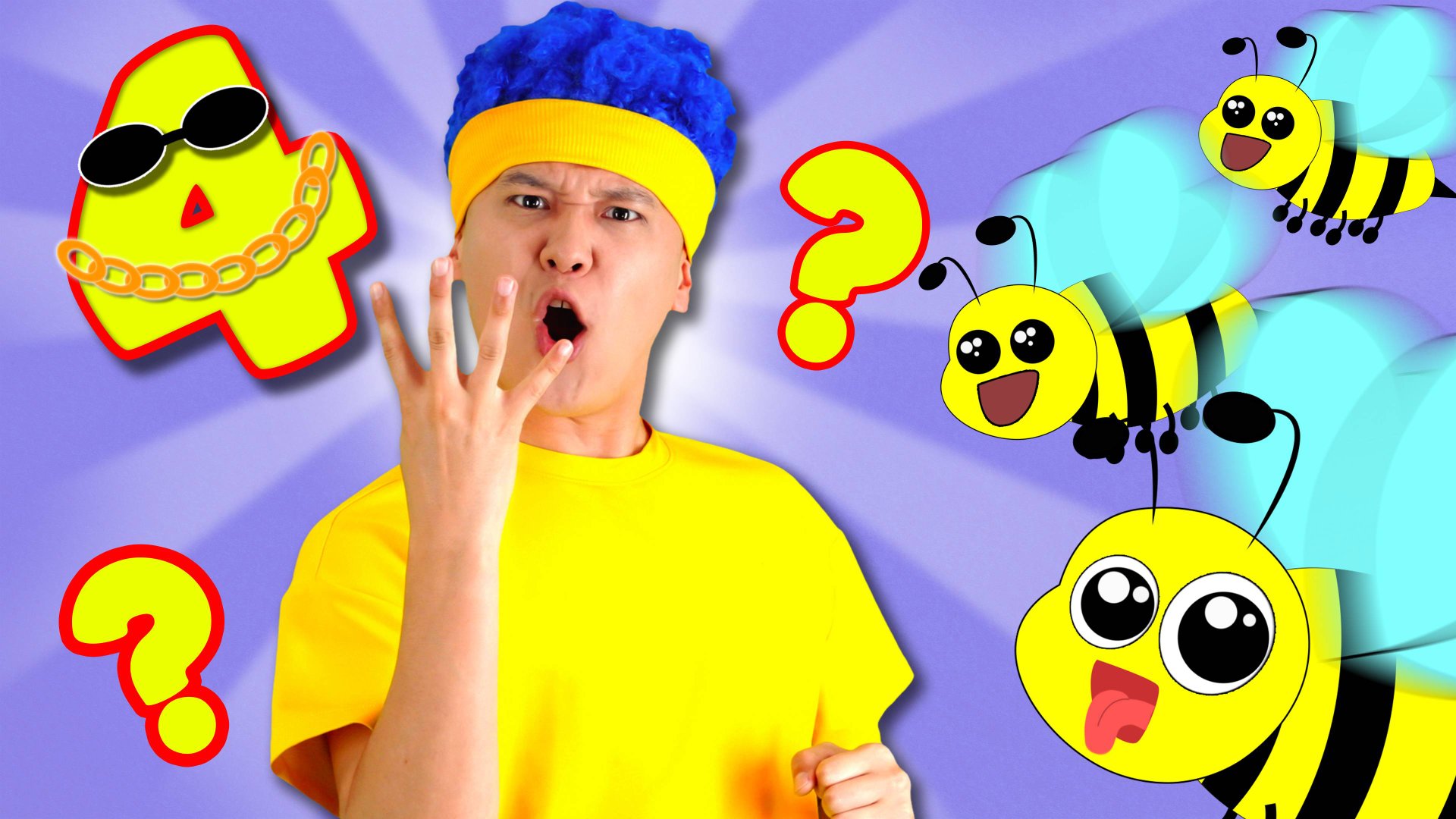 Учимся считать от 1 до 10: Рэп-Считалка! | D Billions Детские Песни смотреть онлайн