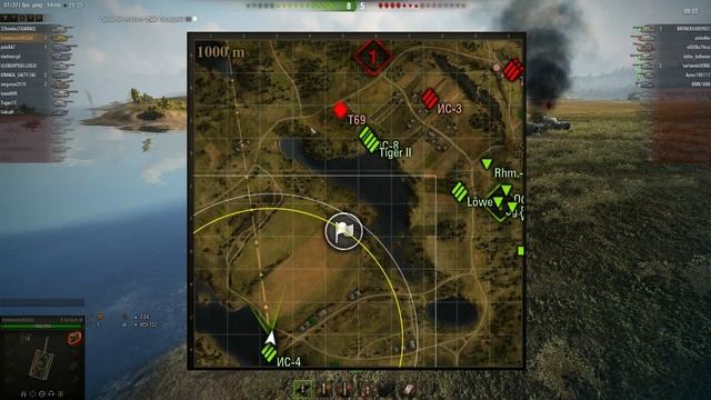 E50M, Малиновка, Круг почета, WOT смотреть онлайн