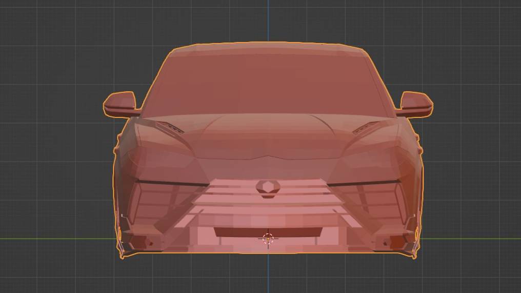 Blender 3D моделирование автомобиля Lamborghini Urus. Стрим 2