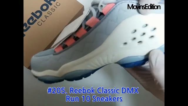 #205. Reebok Classic DMX Run 10 Sneakers смотреть онлайн