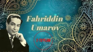 FAHRIDDIN UMAROV