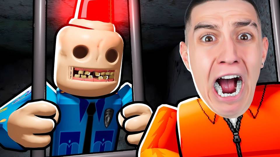 СТРАШНЫЙ ХОРРОР!ПОБЕГ ИЗ ТЮРЬМЫ В РОБЛОКС! ОНА ПРОКЛЯТА!!! смотреть онлайн