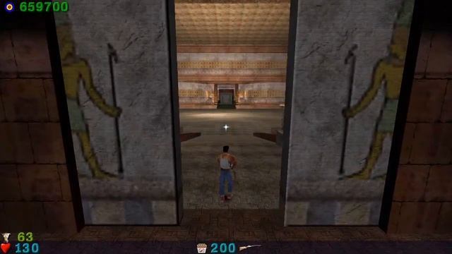 Serious Sam Alpha Remake (Serious) - 05 Karnak Entrance & Karnak Entrance Complex смотреть онлайн