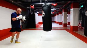 Самостоятельная тренировка по боксу