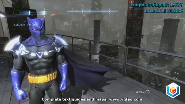 Batman Arkham Origins Guide - Enigma Datapacks - Industrial District смотреть онлайн