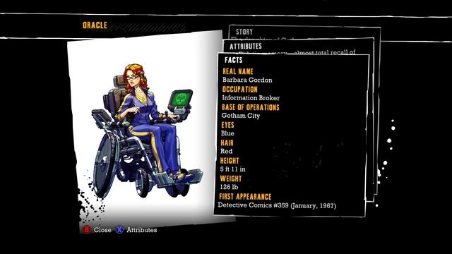 Batman Arkham Asylum Oracle Profile смотреть онлайн