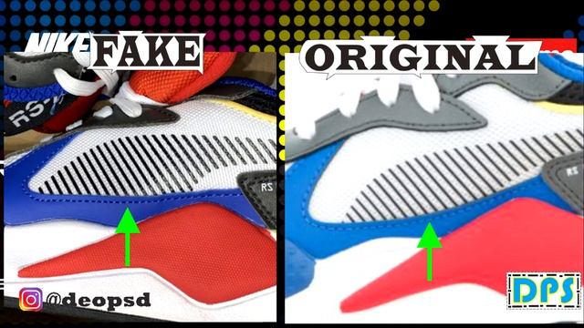 Puma RS-X Toys Original & Fake