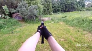 Стрельба из страйкбольного пистолета «Glock 18»!