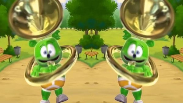 Я Мишка Гумми Бер двое