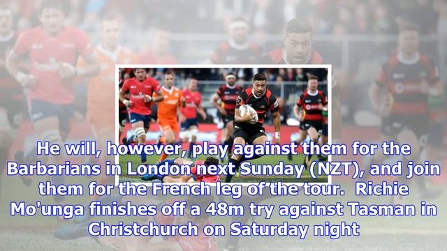 Richie mo'unga stars as canterbury beat tasman to win 14th national provincial title смотреть онлайн