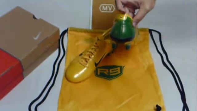 Nike Mercurial Vapor III - Yellow/Black/Green смотреть онлайн