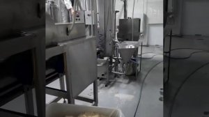 Очистка соевого молока от окары на центрифуге