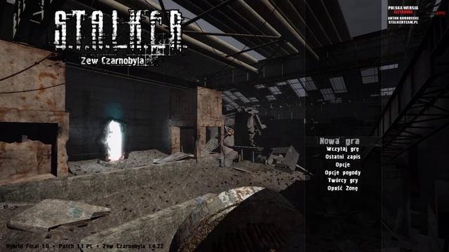 STALKER Call of Chernobyl1.4.22 + Hybrid 1.1 New Story Master level 00 смотреть онлайн