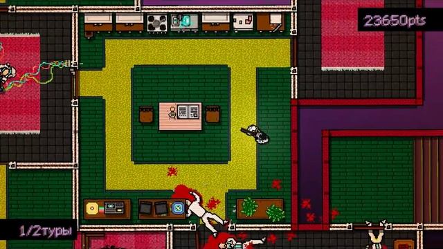 Прохождение Hotline Miami - часть 1: 1-я глава "Phonecalls" и 2-я глава "Questions" смотреть онлайн