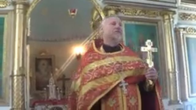 Ложголово. Праздничное слово о. Василия. 6.05.2018. смотреть онлайн