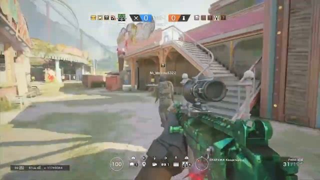 Тяжёлый палец - Rainbow 6 Siege смотреть онлайн