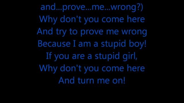Prove Me Wrong--Mindless Self Indulgence, Lyrics Video смотреть онлайн