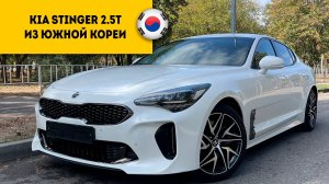Kia Stinger 2020 года из Южной Кореи прибыл в Россию, г.Пятигорск.