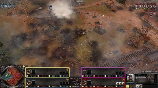 Company of Heroes 2 Spearhead Casting - 262 - Last Stand at the Slovak Border смотреть онлайн
