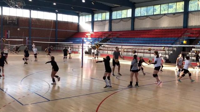 VOLLEYBALL U12 BALL CONTROL DRILLS | Best Kids Volleyball Training
