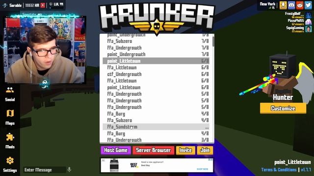 the weirdest scope in krunker.. (INSANE CLIPS!) смотреть онлайн