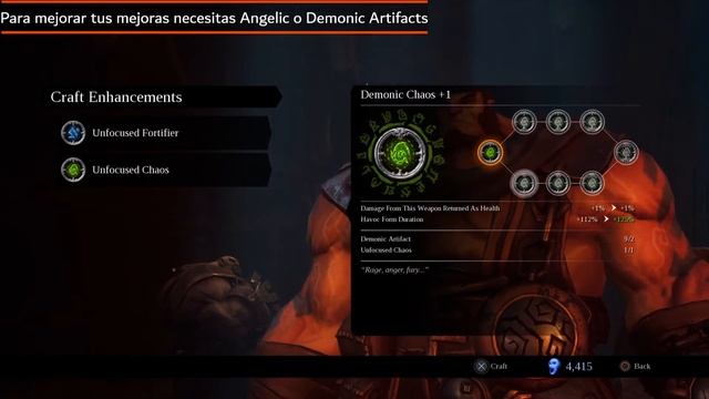 Darksiders 3 Mejorar Armas y Mejoras con Ulthane смотреть онлайн