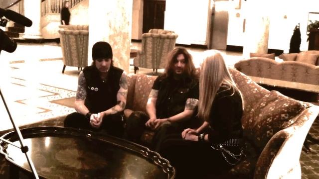 Rachel Bolan And Dave Sabo (Skid Row)  At The Utica Hotel 2011