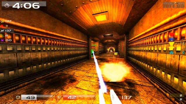 Quake Live: (Bloodrun) TeachMeDuel vs AndyHollow смотреть онлайн