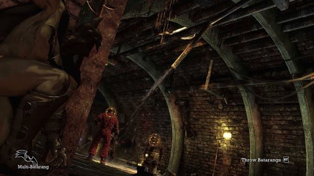 Batman: Arkham Asylum PC (Hard) 100% Walkthrough 13 (Killer Croc's Lair) смотреть онлайн