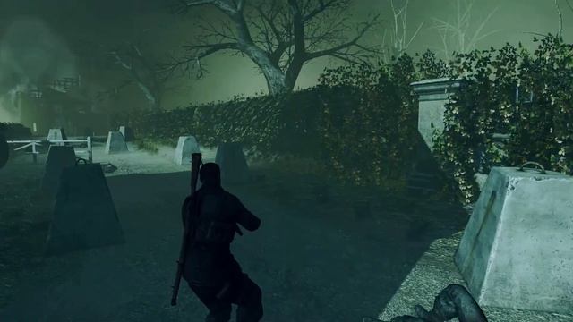 Sniper Elite V2 Zombie lag with fraps смотреть онлайн