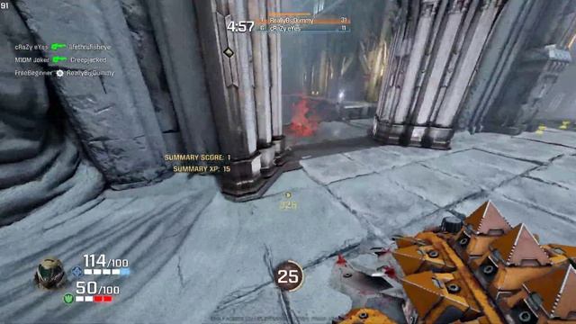 Quake Champions Doom Slayer #18 Burial Chamber Instagib смотреть онлайн
