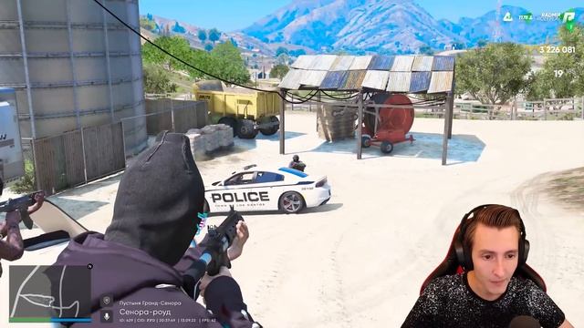 ЭКСТРЕМАЛЬНОЕ ОГРАБЛЕНИЕ БАНКА В ГТА 5 ОНЛАЙН! (GTA 5 ONLINE) смотреть онлайн