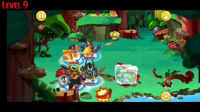 Beating Cerberus, The Cave Boss of Mythic Sanctuary in Angry Birds Epic! смотреть онлайн