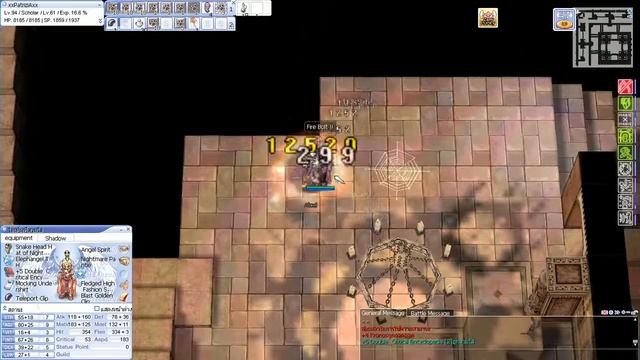 RO EXE Battle Scholar Lv94 [Elemental Change:Earth Combo vs Alicel] смотреть онлайн